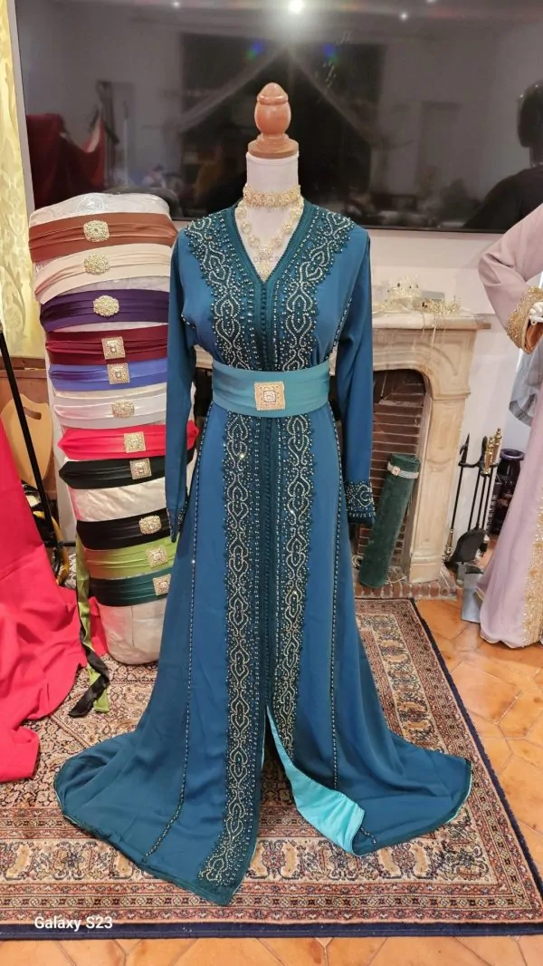 New lined Moroccan caftan — photo 15