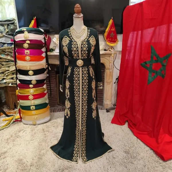 caftan marocain d occasion doublé