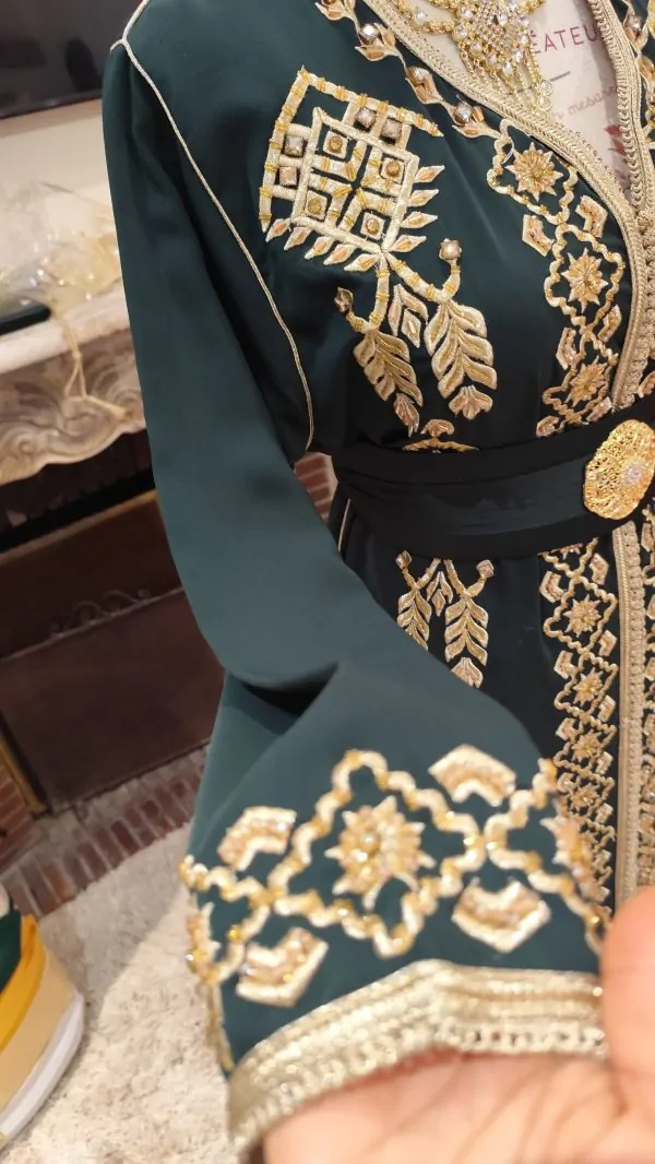 caftan marocain d occasion doublé — photo 3