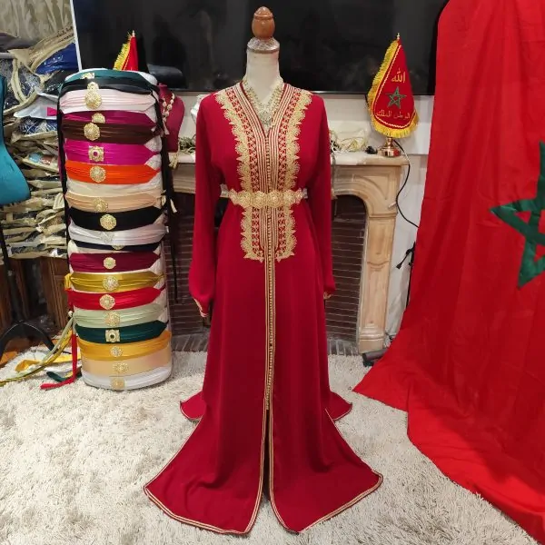 caftan marocain doublé d occasion