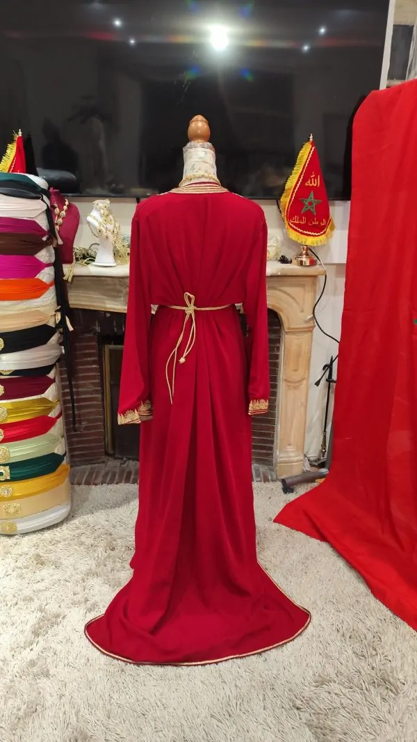 caftan marocain doublé d occasion — photo 6