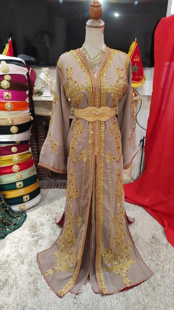caftan marocain neuf doublé — photo 6