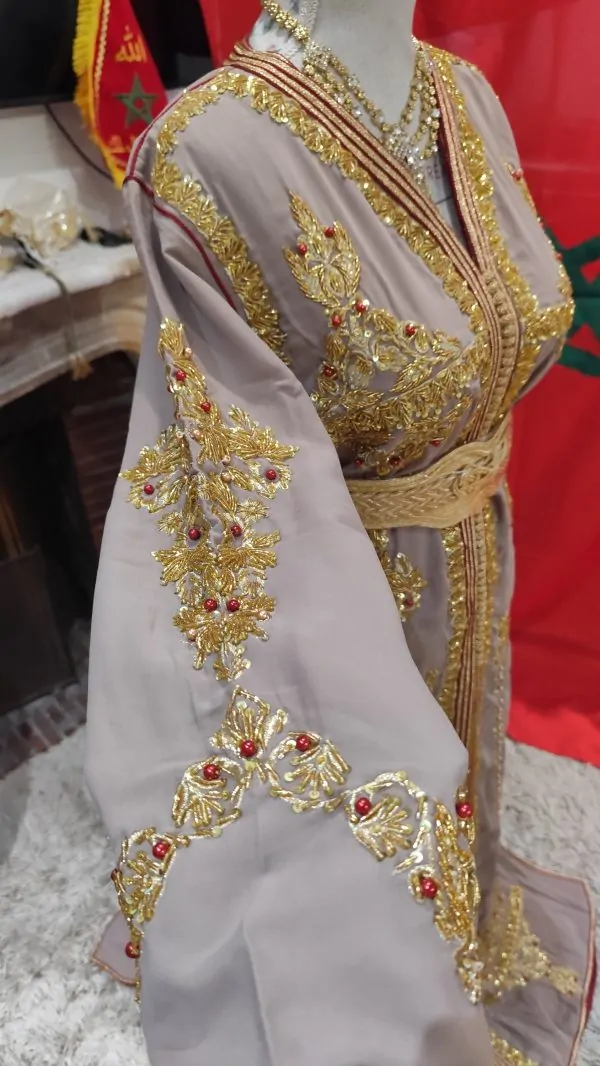 caftan marocain neuf doublé — photo 2