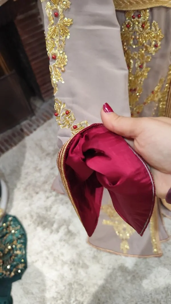 caftan marocain neuf doublé — photo 3