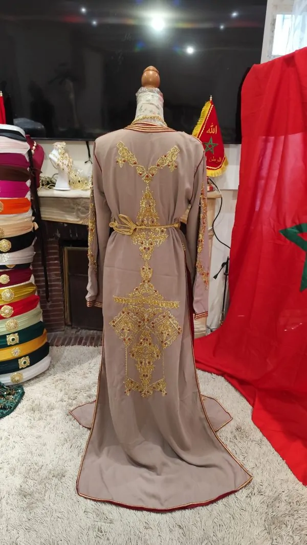 caftan marocain neuf doublé — photo 4