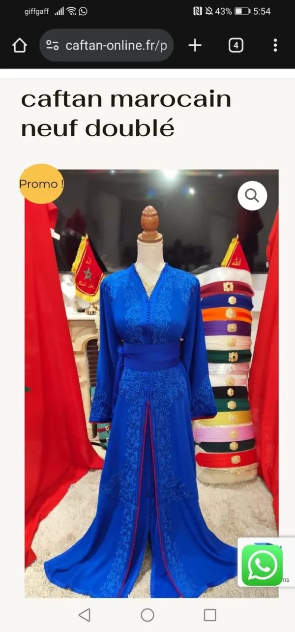 4 craft marocain avec ceinture — photo 4