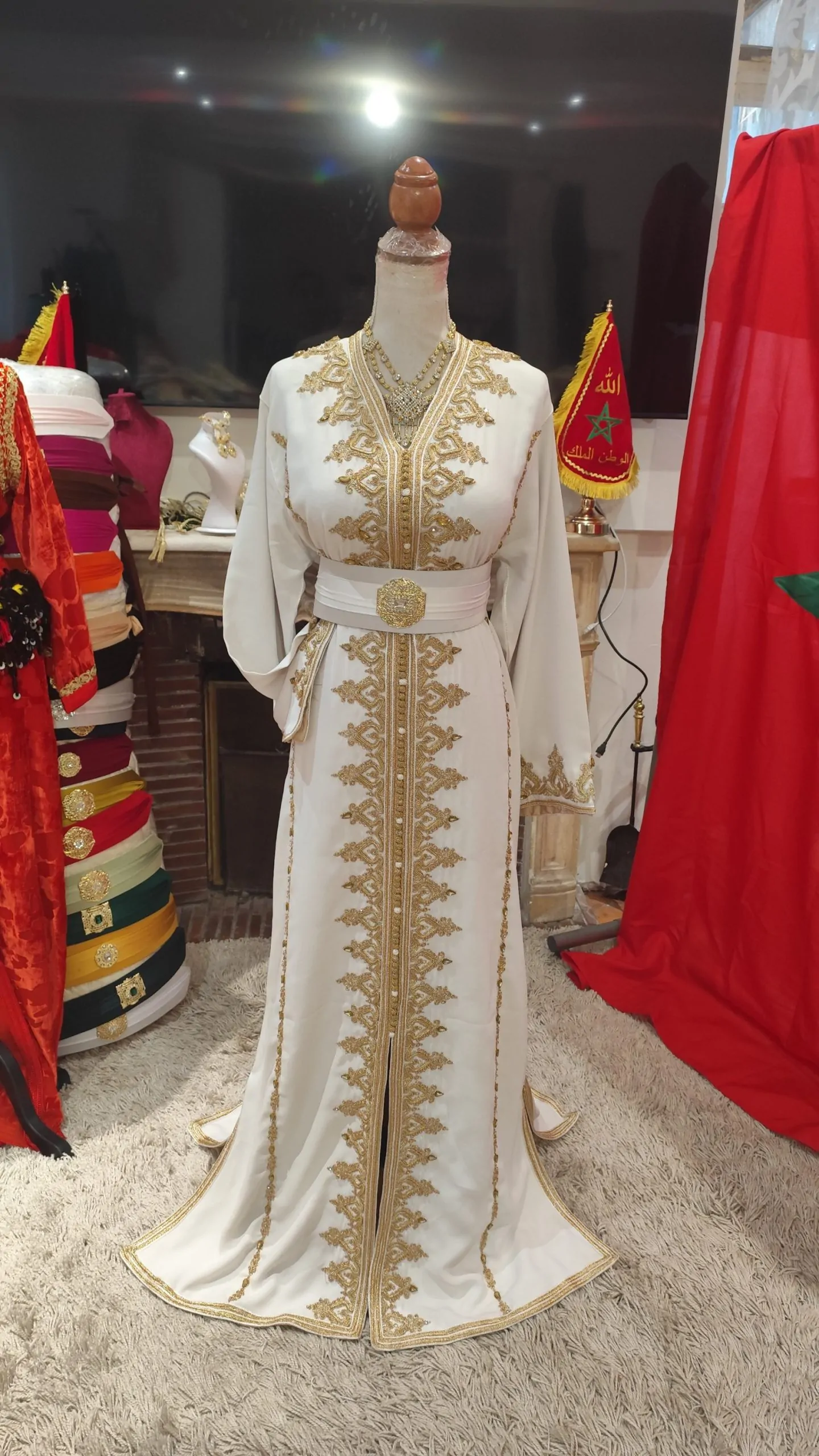 caftan marocain neuf doublé solde – Image 2