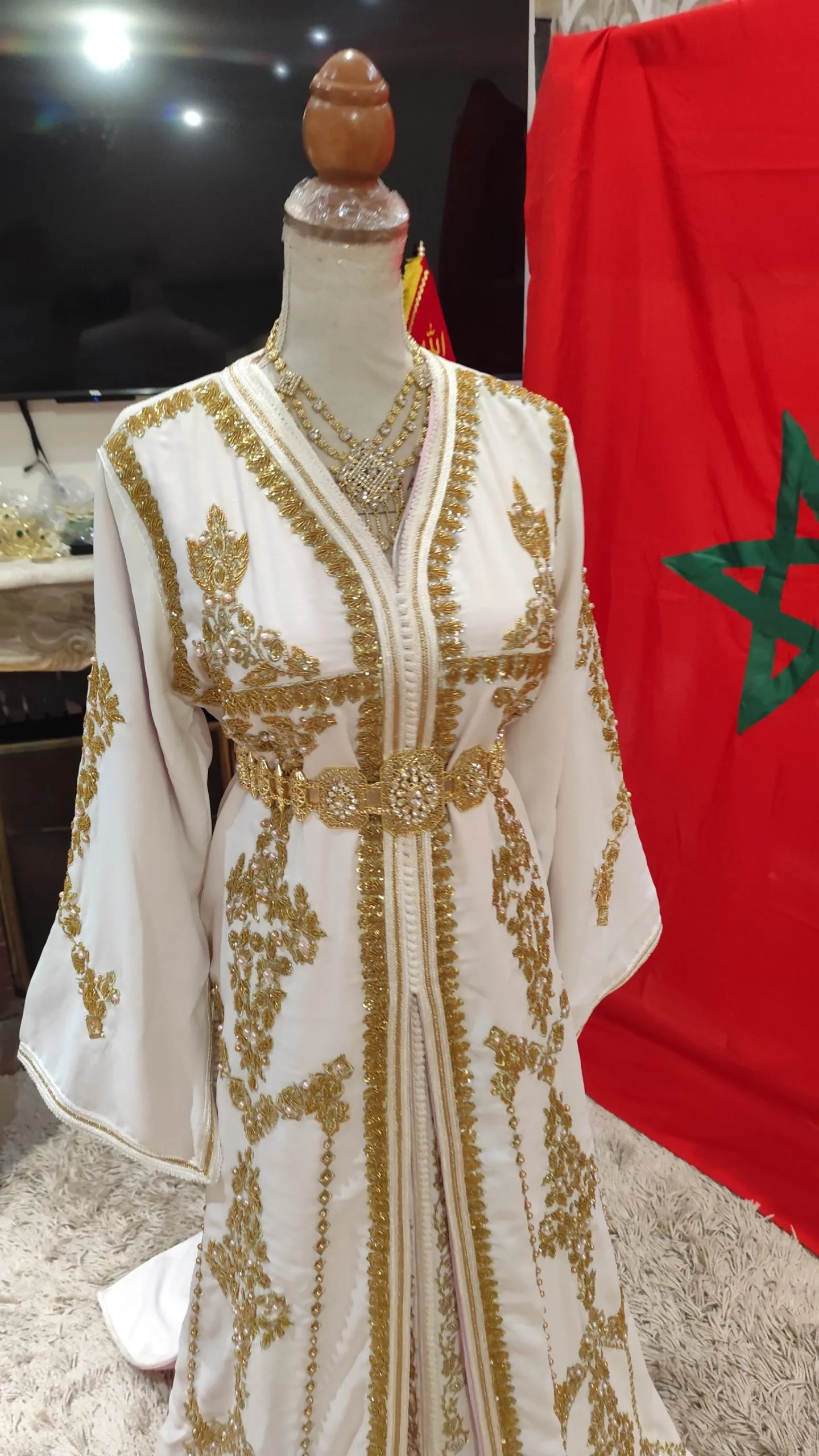 caftan marocain neuf doublé – Image 8