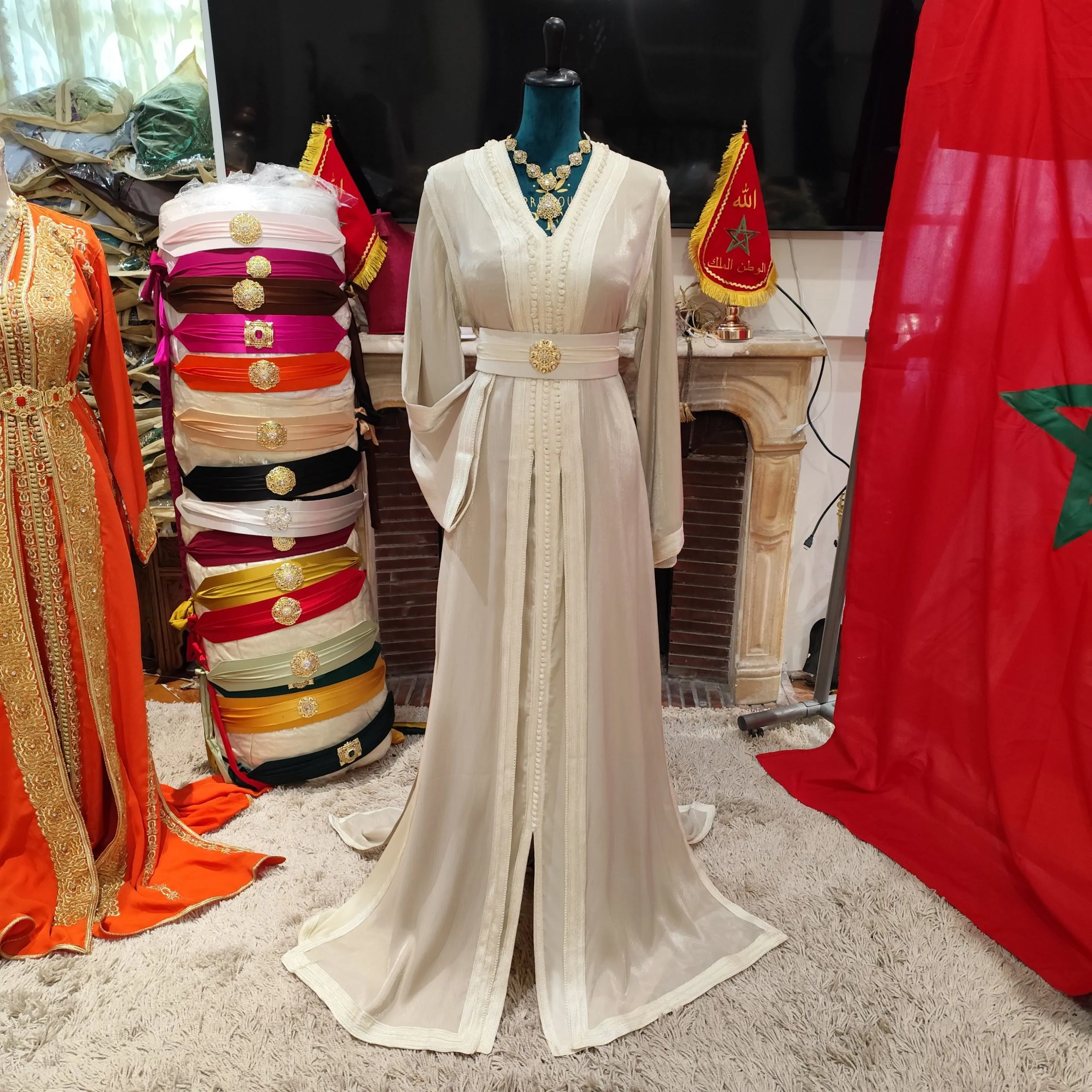 caftan marocain neuf orgonza – Image 9