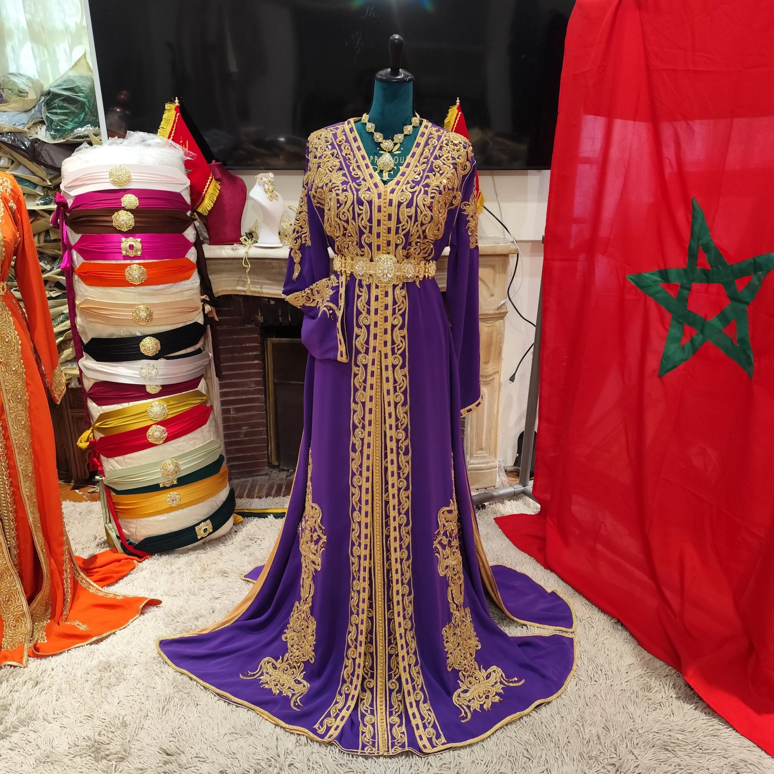 caftan marocain d occasion