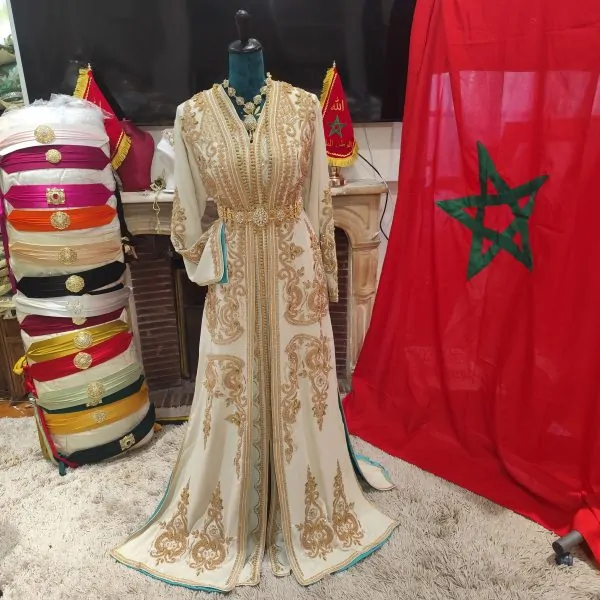 caftan marocain neuf doublé — photo 9
