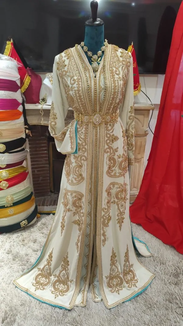 caftan marocain neuf doublé — photo 10