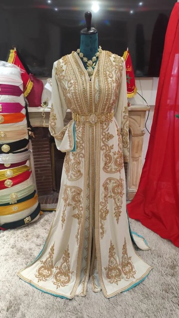 caftan marocain neuf doublé — photo 16