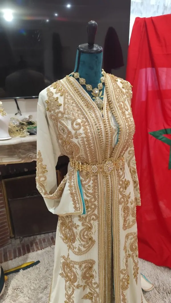 caftan marocain neuf doublé — photo 7