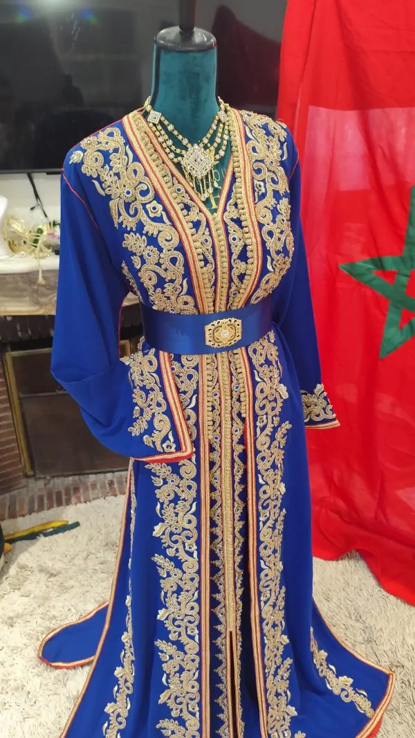 caftan marocain neuf doublé — photo 4
