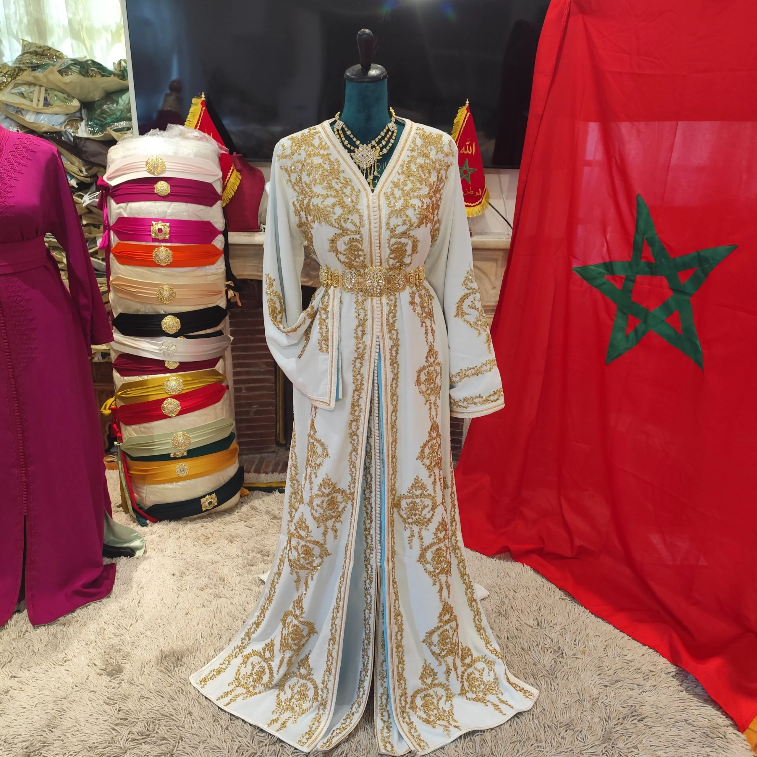caftan marocain neuf doublé