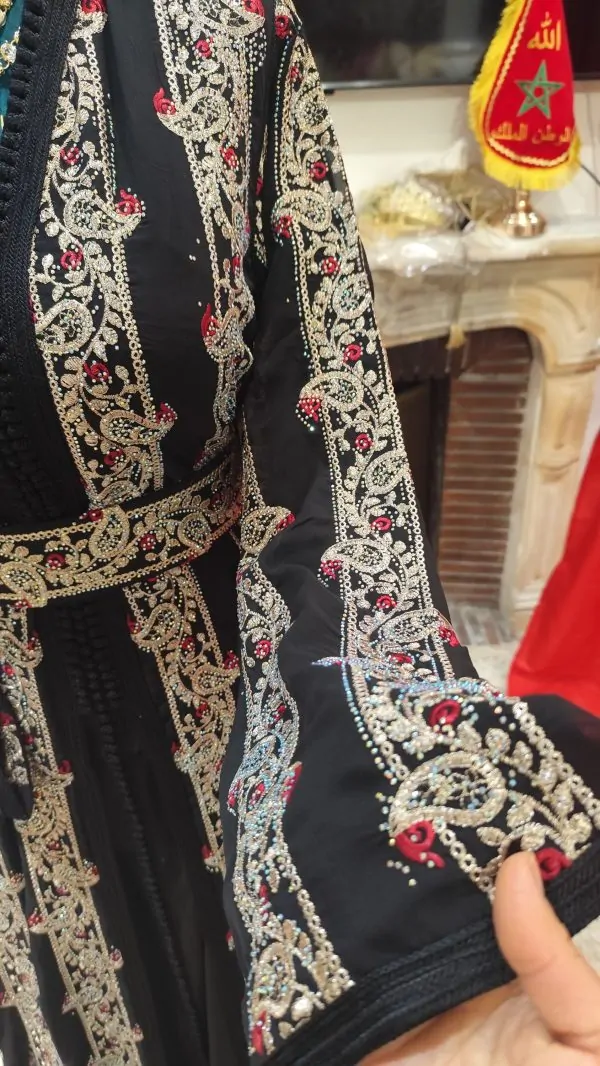 caftan marocain neuf avec ceinture — photo 7