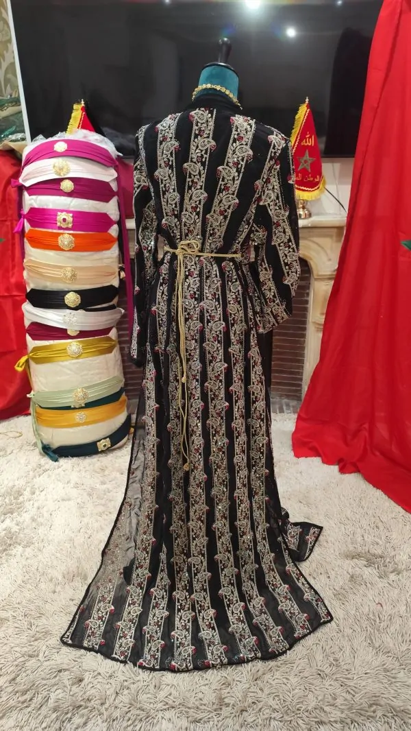 caftan marocain neuf avec ceinture — photo 11