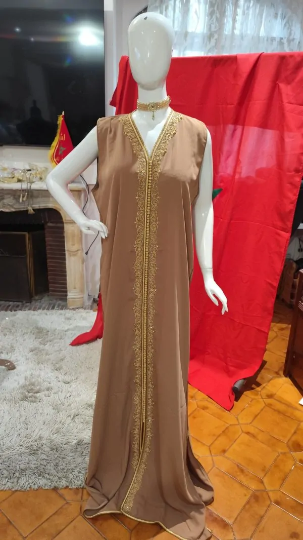 Nieuwe gevoerde Marokkaanse kaftan — photo 4