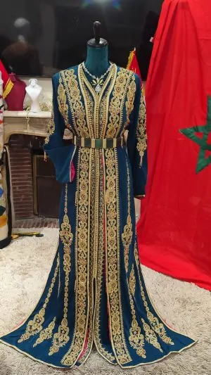 Caftano marocchino nuovo foderato