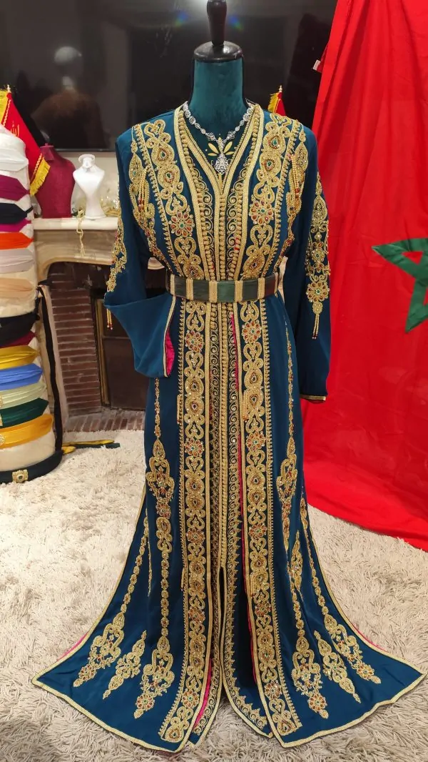 caftan marocain neuf doublé — photo 8