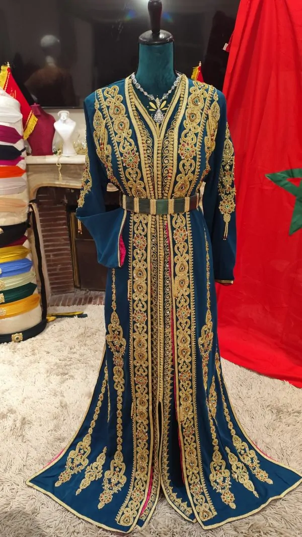 caftan marocain neuf doublé — photo 11