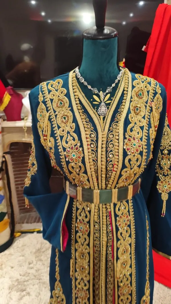 caftan marocain neuf doublé — photo 2