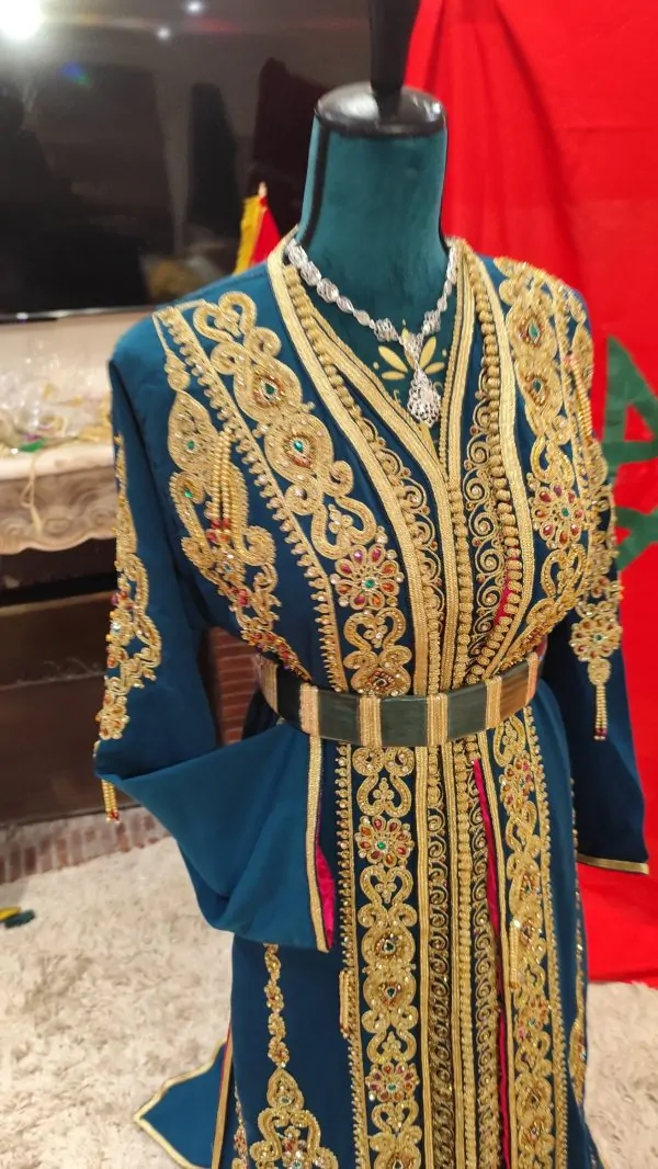 caftan marocain neuf doublé — photo 14