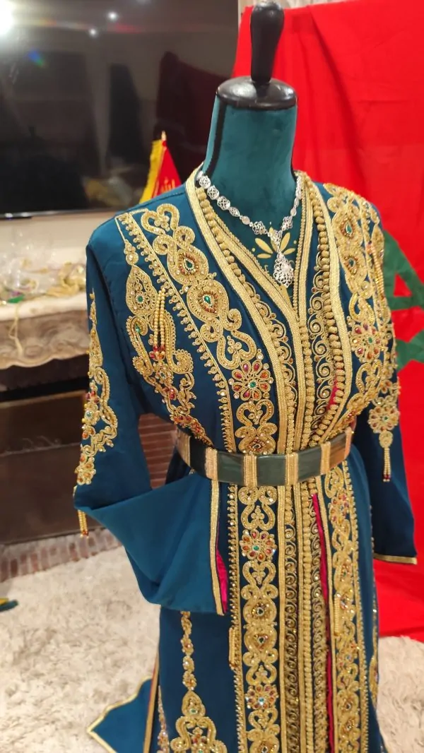 caftan marocain neuf doublé — photo 16