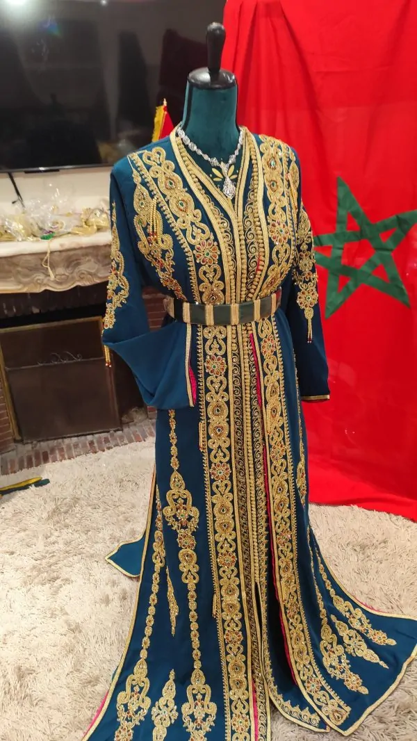 caftan marocain neuf doublé — photo 10