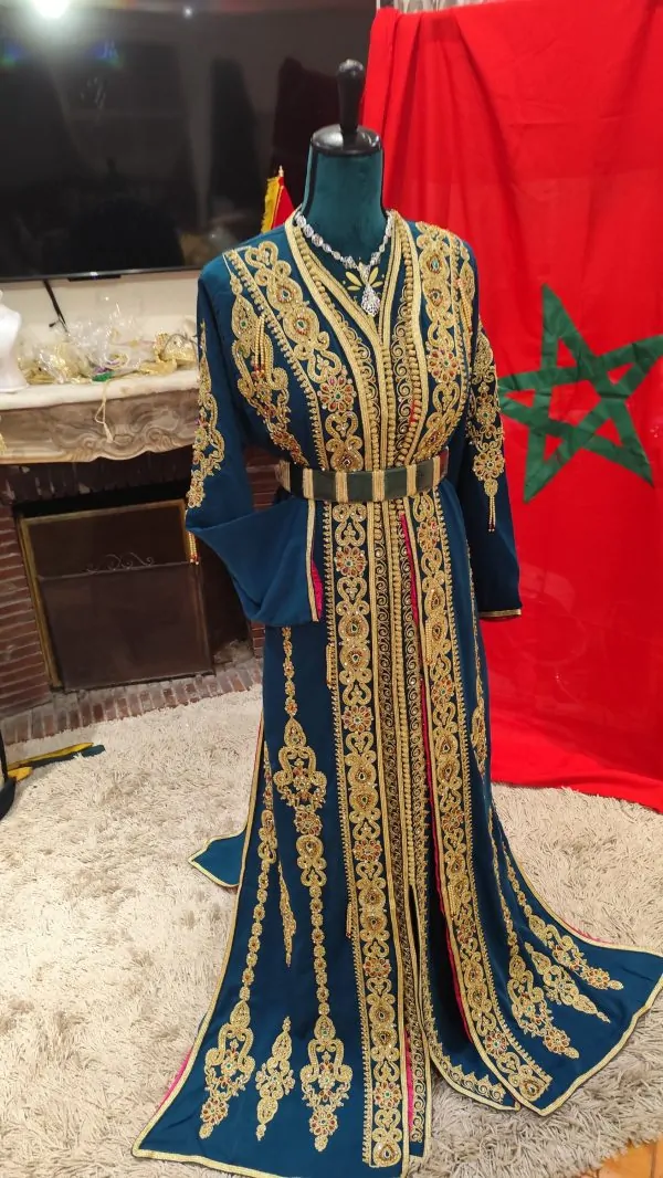 caftan marocain neuf doublé — photo 12