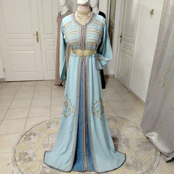 Caftan marocain  deux pièces d'occasion 🇲🇦