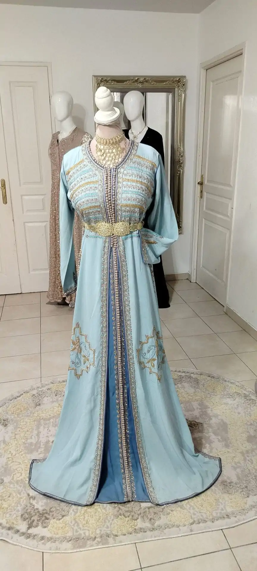 Caftan marocain  deux pièces d'occasion 🇲🇦 – Image 2