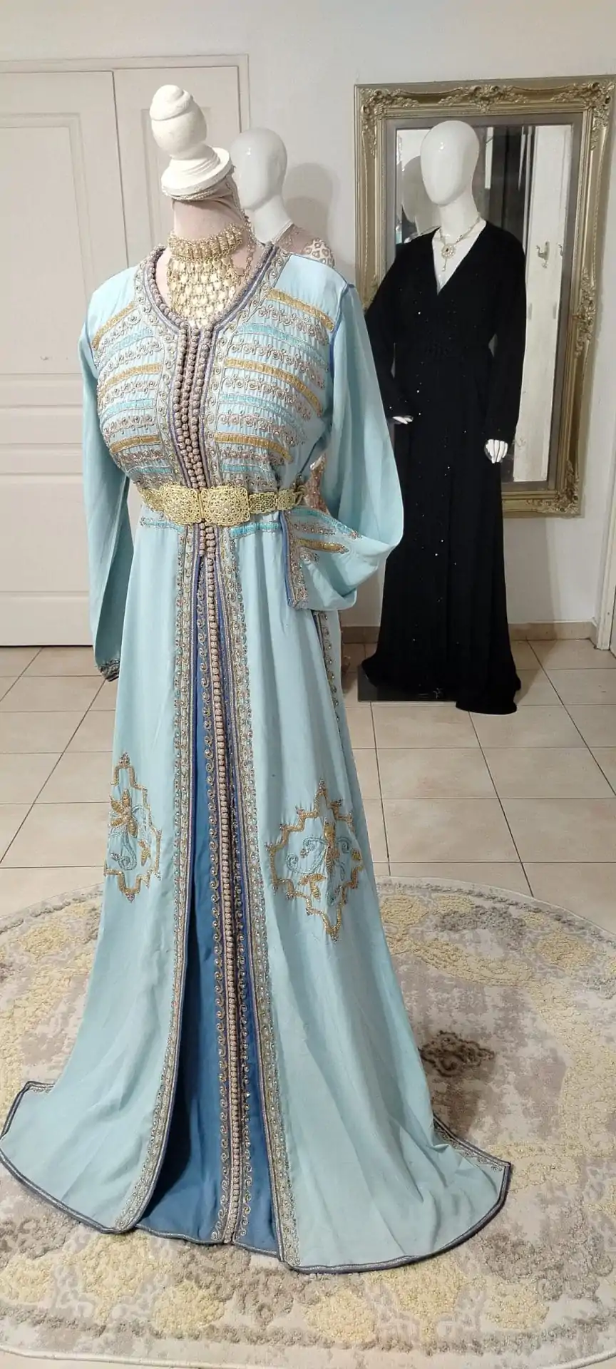 Caftan marocain  deux pièces d'occasion 🇲🇦 – Image 8