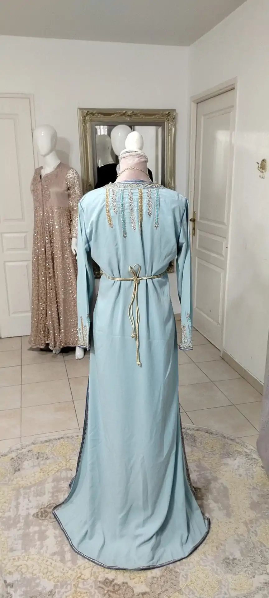 Caftan marocain  deux pièces d'occasion 🇲🇦 – Image 3