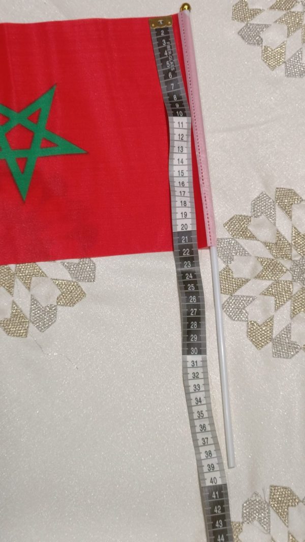 🇲🇦 Petit Drapeau du Maroc en tissu — photo 6