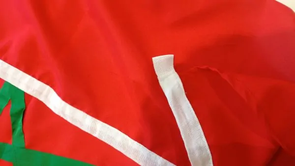 Marokkanische Flagge aus Premiumstoff – 1m x 1,5m — photo 5