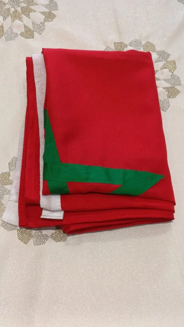 Marokkanische Flagge aus Premiumstoff – 1m x 1,5m — photo 7