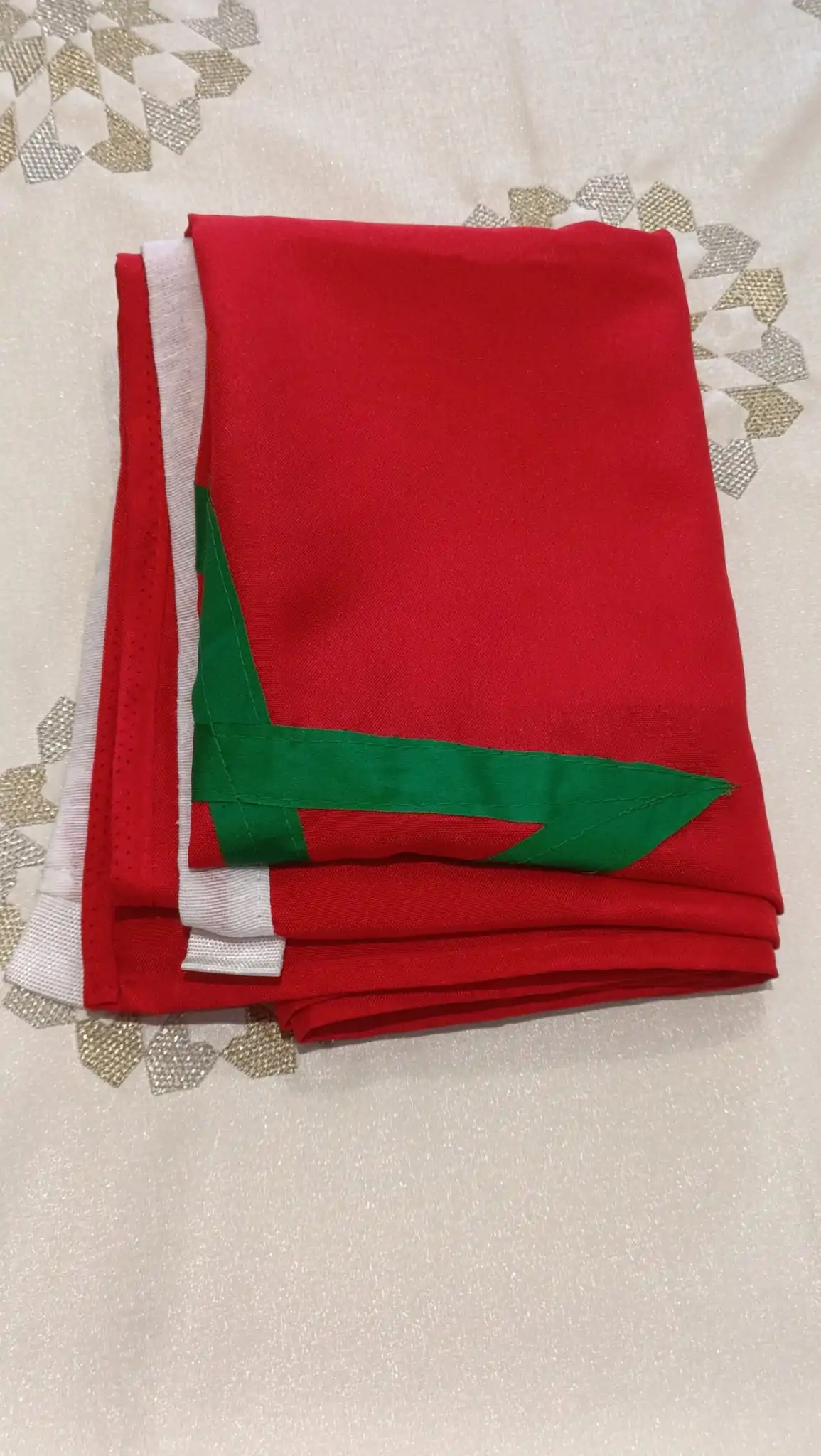 🇲🇦 Drapeau du Maroc en tissu haut de gamme – 1m x 1,5m – Image 7