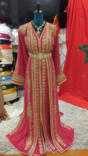 Caftano marocchino nuovo foderato