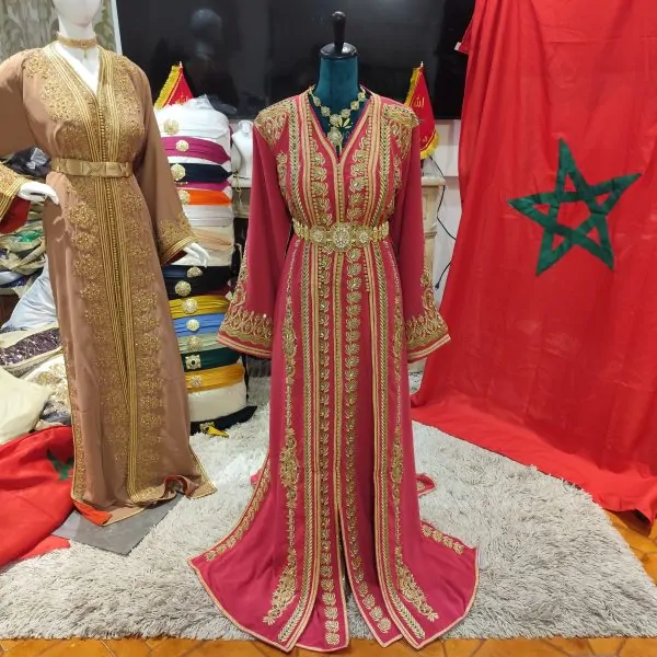 Nieuwe gevoerde Marokkaanse kaftan — photo 2