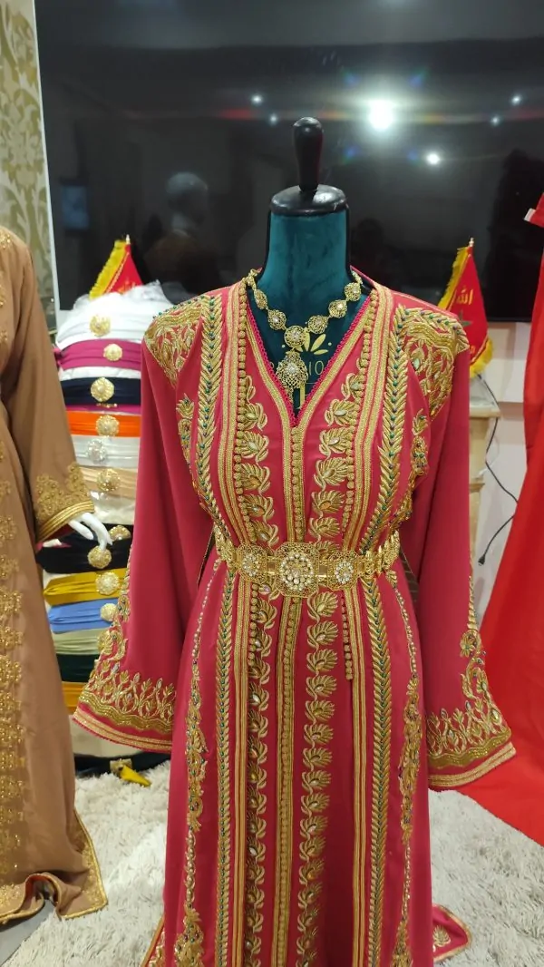 Nieuwe gevoerde Marokkaanse kaftan — photo 3