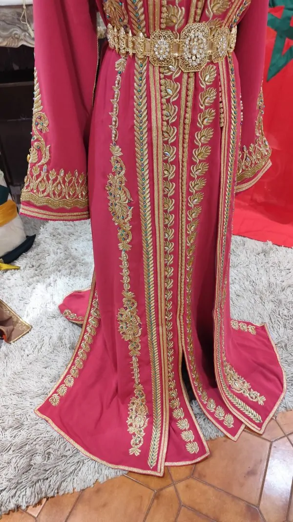 Nieuwe gevoerde Marokkaanse kaftan — photo 10