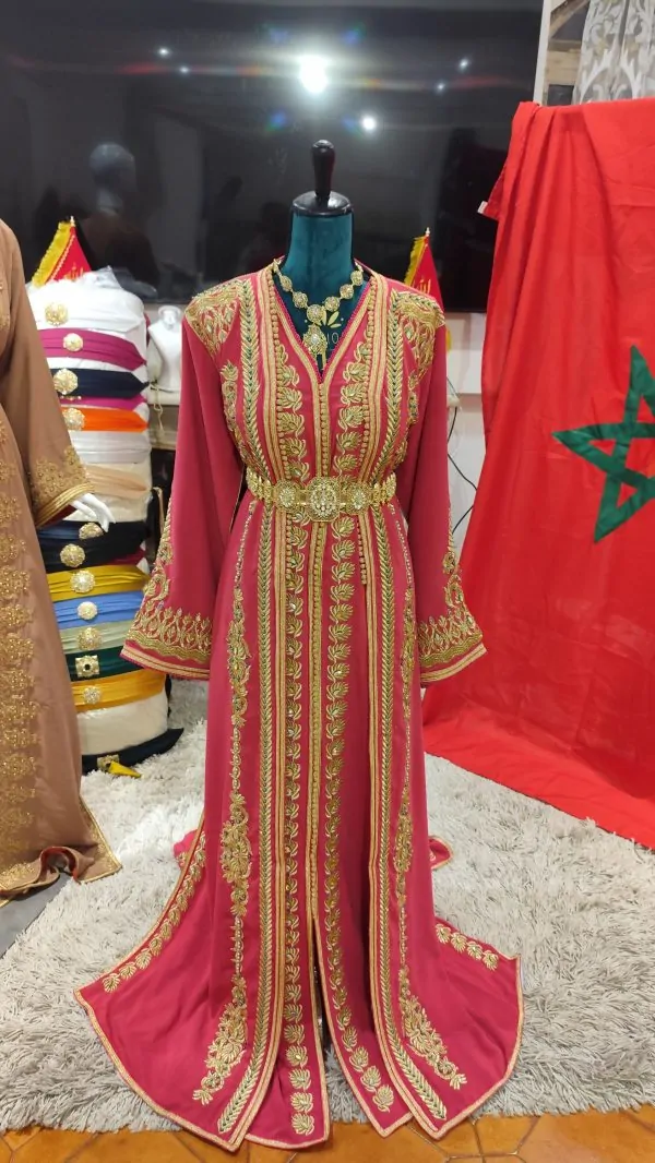 Nieuwe gevoerde Marokkaanse kaftan — photo 5