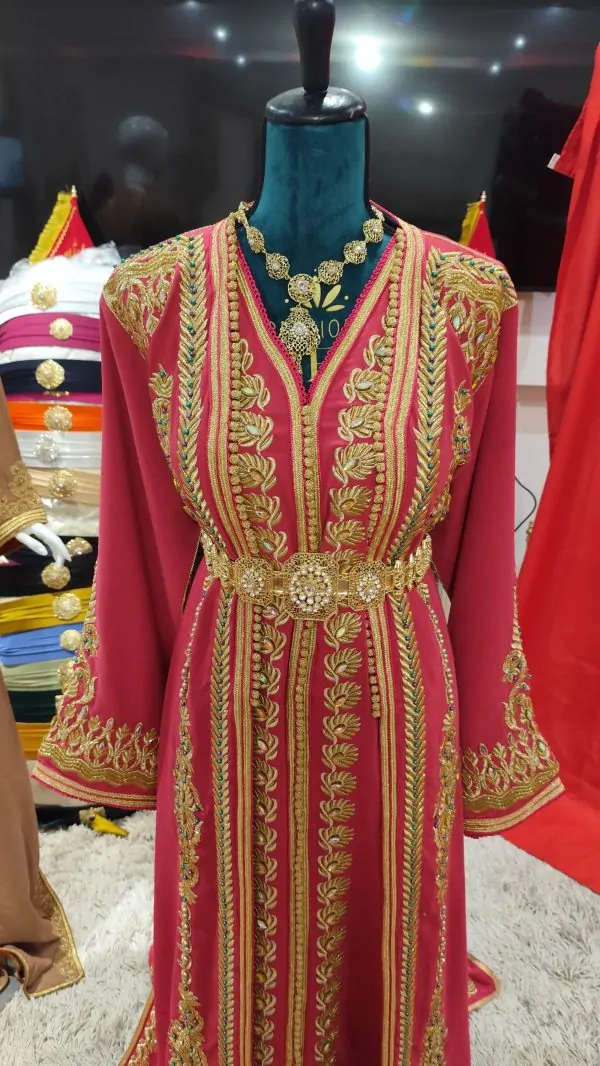 Nieuwe gevoerde Marokkaanse kaftan — photo 14
