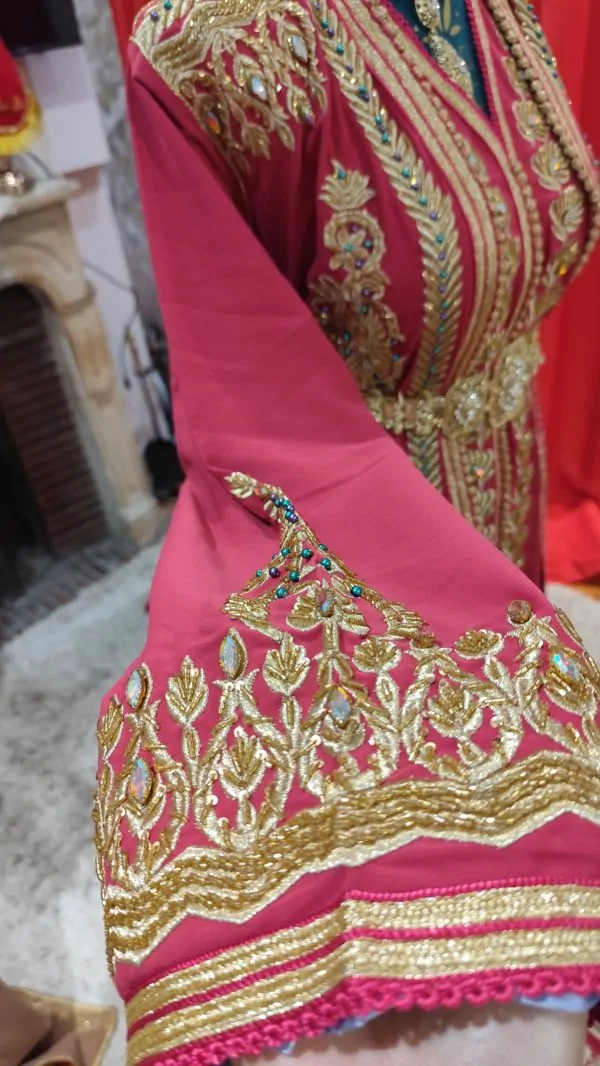 Nieuwe gevoerde Marokkaanse kaftan — photo 19