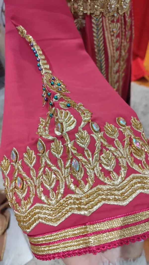 Nieuwe gevoerde Marokkaanse kaftan — photo 9