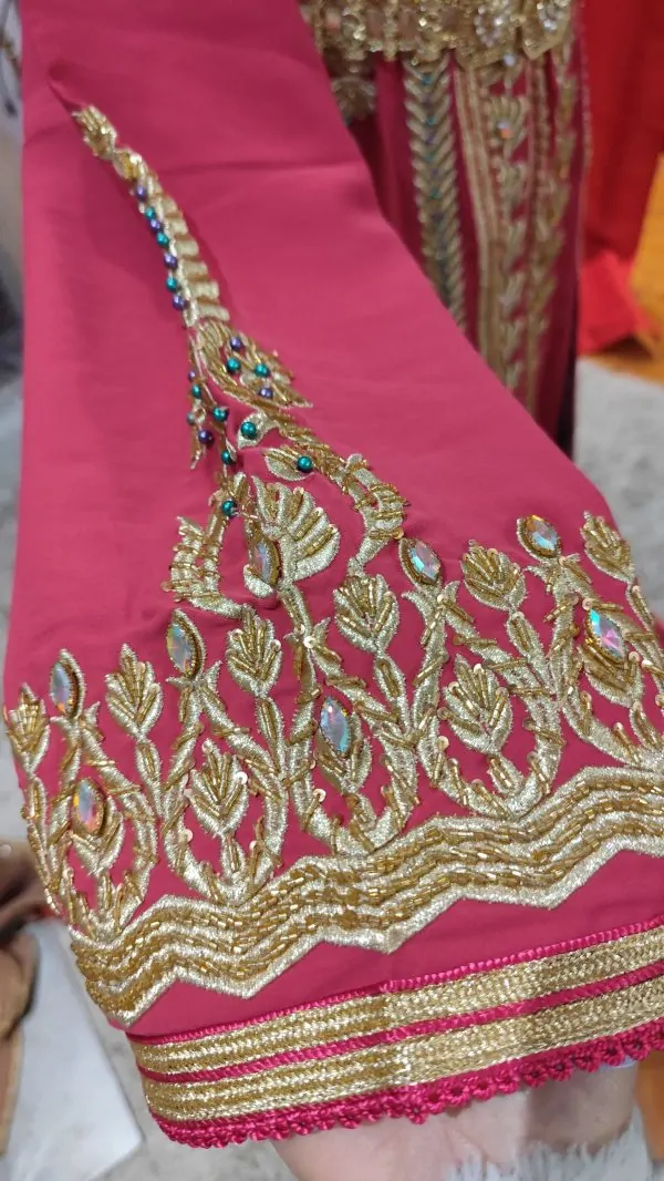 Nieuwe gevoerde Marokkaanse kaftan — photo 12