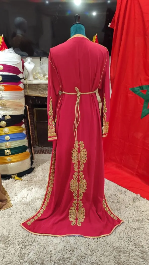 Nieuwe gevoerde Marokkaanse kaftan — photo 13