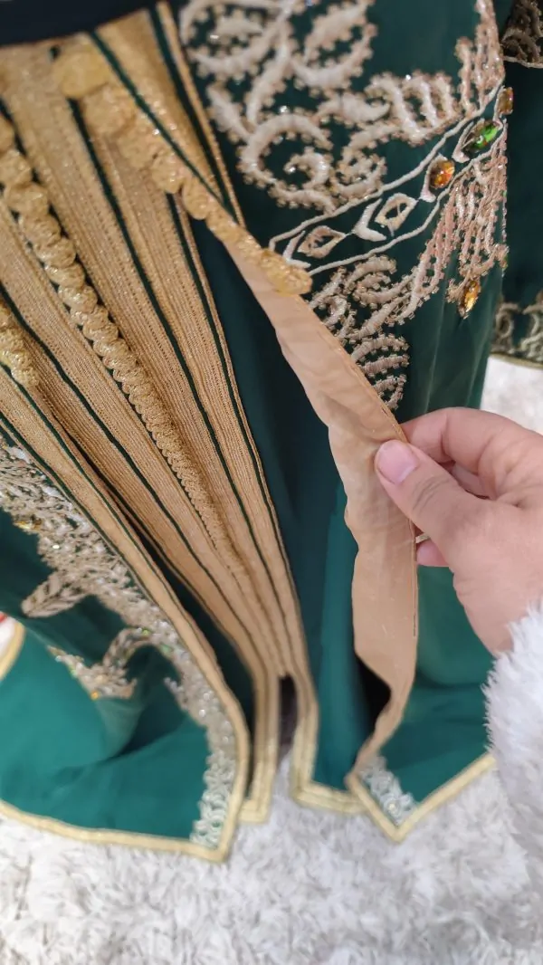 caftan marocain d occasion doublé — photo 5